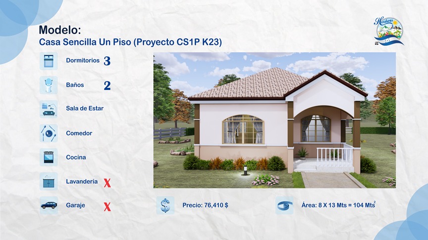 1 casa CS1P k23