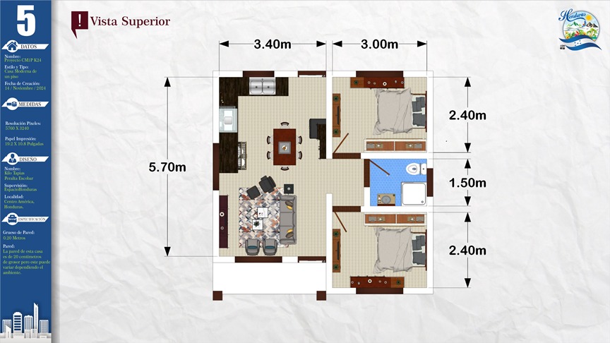 6 planos casa CS1P k24