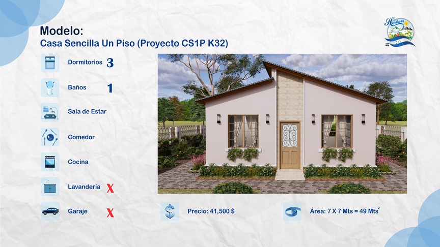 1 casa planos CS1P k32