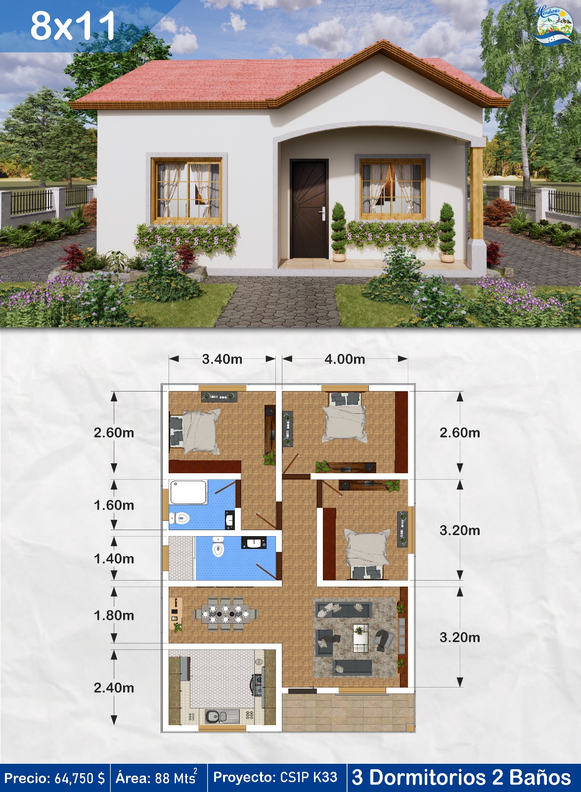 pinterest casa planos CS1P k33
