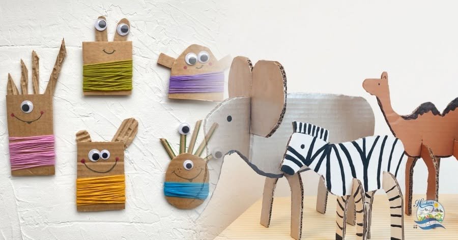 Manualidades para Niños con Cartón: 15 Ideas Creativas y Divertidas