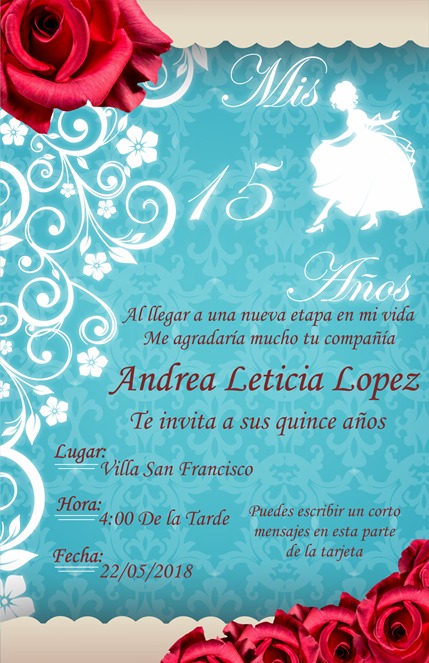 plantillas editables fiestas 15 2