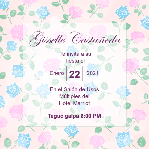 Vector gratis de 15 años de una tarjeta llena de flores