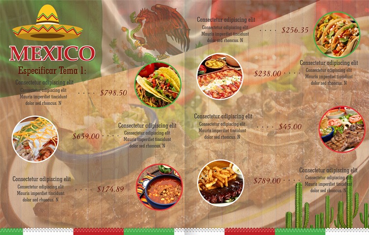 1 menu restaurante mexico 3