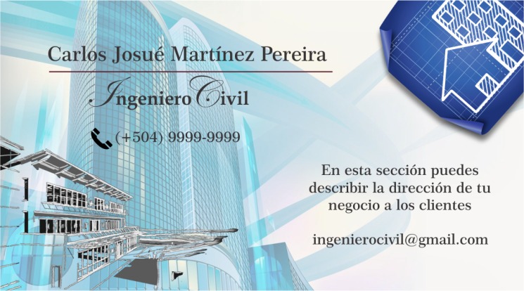 1 tarjetas presentacion ingeniero civil 7