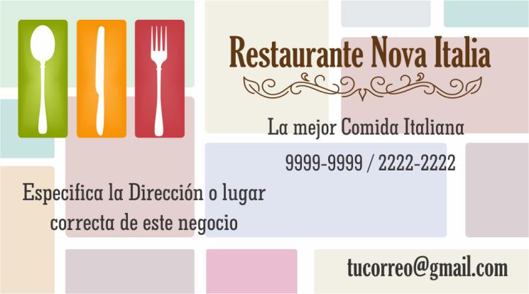 1 tarjetas presentacion restaurantes 9
