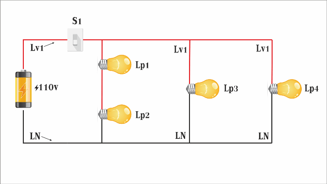 conexion de un circuito mixto