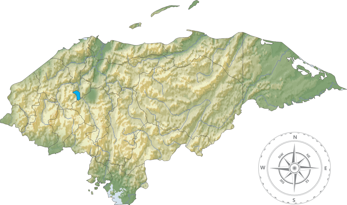 Mapa Nacional Honduras 1