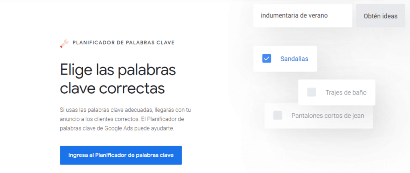 Google Keyword planner